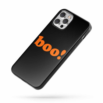 Boo Halloween Quote iPhone Case Cover