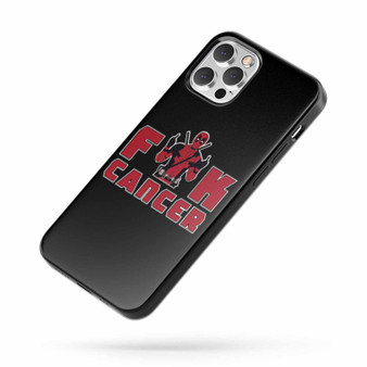 Deadpool Fuck Cancer Quote iPhone Case Cover