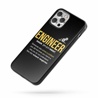 Engineer Definition Funny Quote iPhone Case Cover