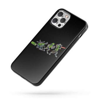 Evolution Of Pickle Rick Saying Quote iPhone Case Cover