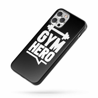 Gym Hero Quote iPhone Case Cover