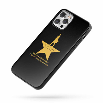 Hamilton An American Musical Quote iPhone Case Cover