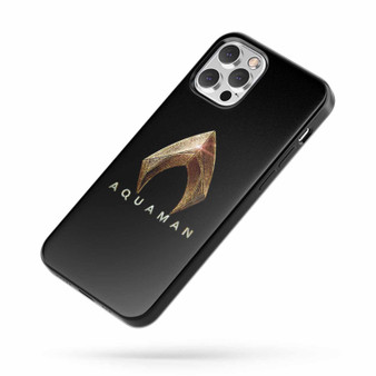 Justice League Movie Aquaman Logo Dc Comics Licensed Quote iPhone Case Cover