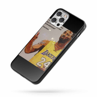 Kobe Bryant Quote Quote iPhone Case Cover