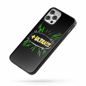 My Hero Academia Plus Ultra Quote iPhone Case Cover