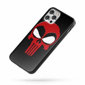 Deadpool Punisher Skull Quote Fan Art C iPhone Case Cover