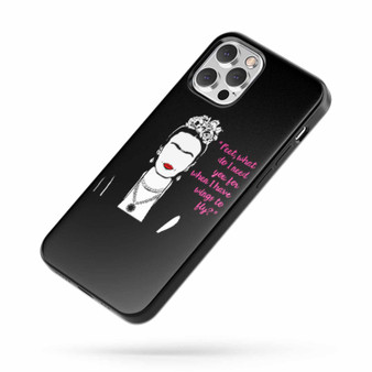 Frida Kahlo Quote Fan Art A iPhone Case Cover