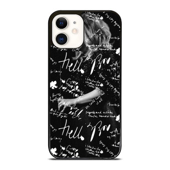 Adele Tour Confetti Black iPhone 12 Mini / 12 / 12 Pro / 12 Pro Max Case Cover