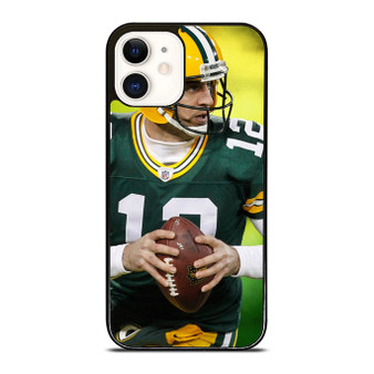 Aaron Rodgers Green Bay Packers Quarterback iPhone 12 Mini / 12 / 12 Pro / 12 Pro Max Case Cover