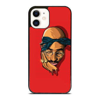 2Pac Tupac Rapper iPhone 12 Mini / 12 / 12 Pro / 12 Pro Max Case Cover