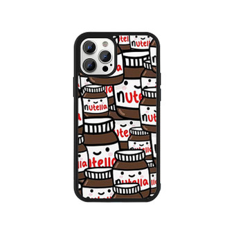 Nutella Chocolate Spread Cartoon Pattern iPhone 13 / 13 Mini / 13 Pro / 13 Pro Max Case Cover