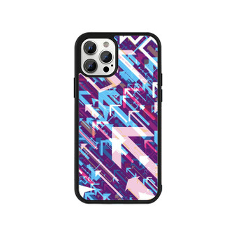 Abstract Arrow Purple iPhone 13 / 13 Mini / 13 Pro / 13 Pro Max Case Cover