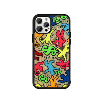 2020 Alec Monopoly Banksy High Quality Handpainted And Keith Haring iPhone 13 / 13 Mini / 13 Pro / 13 Pro Max Case Cover