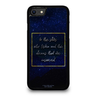 A Court Of Mist And Fury Candy Quote iPhone SE 2020 Case Cover