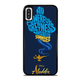 Aladdin Disney All Powerful Greatness iPhone XR / X / XS / XS Max Case Cover