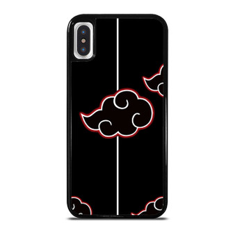 Akatsuki Naruto Shippuden Black iPhone XR / X / XS / XS Max Case Cover