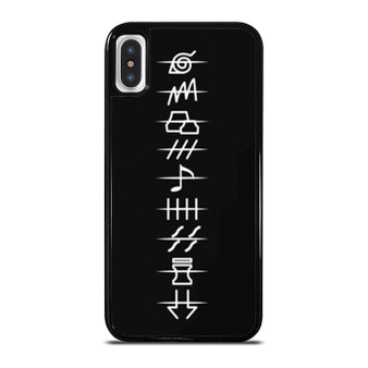 Akatsuki Anime Naruto Village Symbols iPhone XR / X / XS / XS Max Case Cover