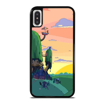 Adventure Time Tree House In Foreground 1 iPhone XR / X / XS / XS Max Case Cover