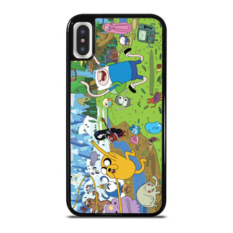 Adventure Time Jake And Finn Artwork Playing iPhone XR / X / XS / XS Max Case Cover