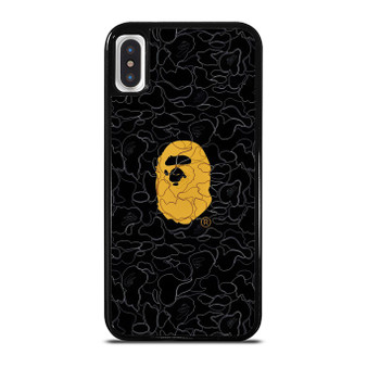 A Bathing Ape Black iPhone XR / X / XS / XS Max Case Cover