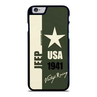 1941 Jeep Green Vintage Racing Series iPhone 6 / 6S / 6 Plus / 6S Plus Case Cover