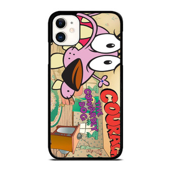 Funny Dog Show Courage The Cowardly Dog iPhone 11 / 11 Pro / 11 Pro Max Case Cover
