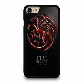 A Song Of Ice And Fire Fire And Blood Game Of Thrones House Targaryen Tv Series iPhone 7 / 7 Plus / 8 / 8 Plus Case Cover