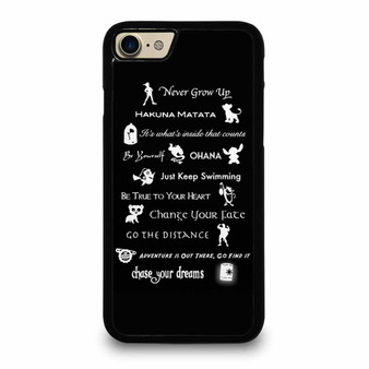 11 Best Disney Lessons iPhone 7 / 7 Plus / 8 / 8 Plus Case Cover