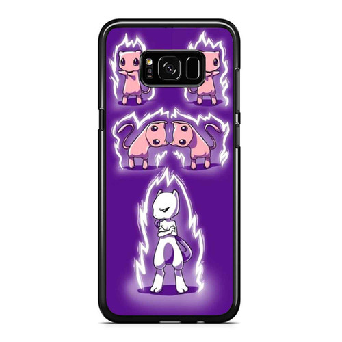 Miew Fusion Miewtwo Saiyan Pokemon Samsung Galaxy S8 / S8 Plus / Note 8 Case Cover