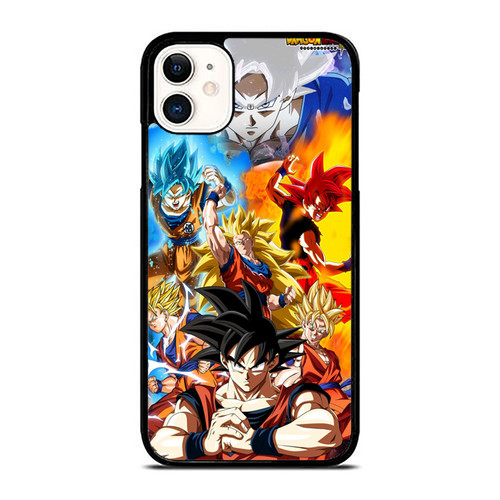 Dragon Ball Super All Goku Ultra Instinct Mastered iPhone 11 / 11 Pro / 11 Pro Max Case Cover