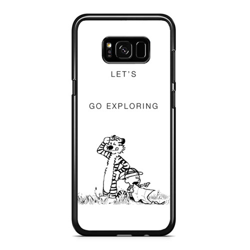 Let'S Go Exploring Calvin And Hobbes Samsung Galaxy S8 / S8 Plus / Note 8 Case Cover