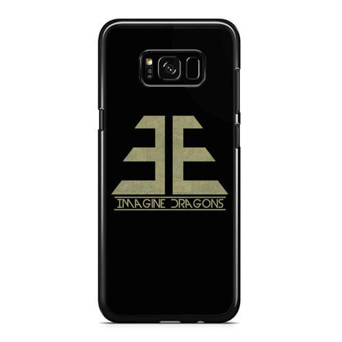Imagine Dragons Gold Grey Tile Titanium Samsung Galaxy S8 / S8 Plus / Note 8 Case Cover