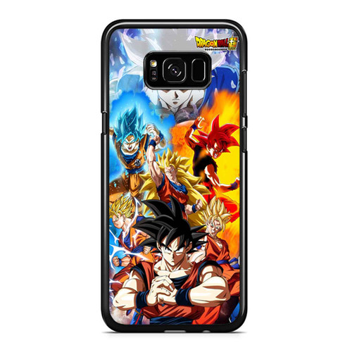 Dragon Ball Super All Goku Ultra Instinct Mastered Samsung Galaxy S8 / S8 Plus / Note 8 Case Cover