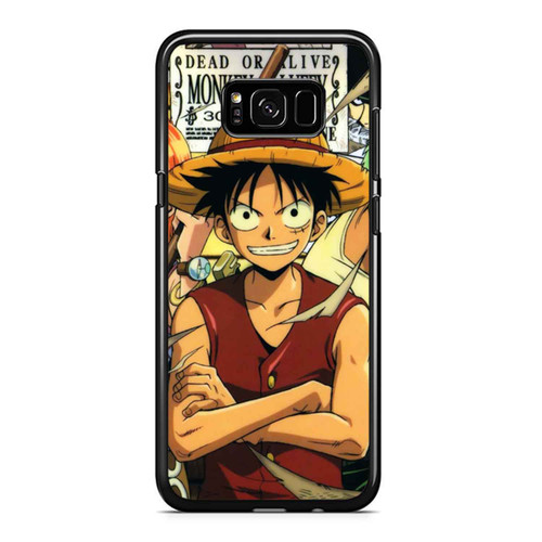 Cute Smile D Luffy One Peace Samsung Galaxy S8 / S8 Plus / Note 8 Case Cover