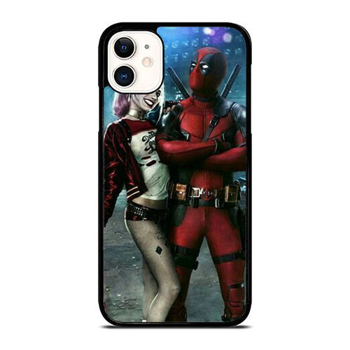 Deadpool Versus Harley Quinn Funny Movie Character iPhone 11 / 11 Pro / 11 Pro Max Case Cover