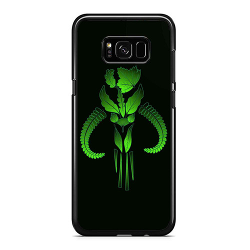 Boba Fett Leaves Logo Star Wars Art Samsung Galaxy S8 / S8 Plus / Note 8 Case Cover