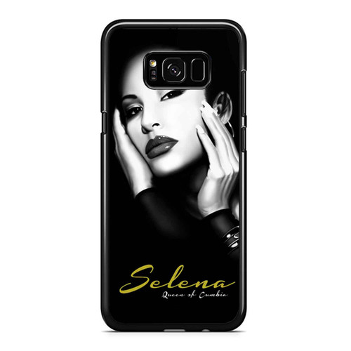 Black Elegant Selena Quintanilla Anything For Selena Reina De La Cumbia Samsung Galaxy S8 / S8 Plus / Note 8 Case Cover