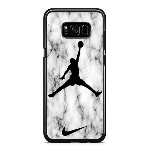 Air Jordan White Marble Samsung Galaxy S8 / S8 Plus / Note 8 Case Cover