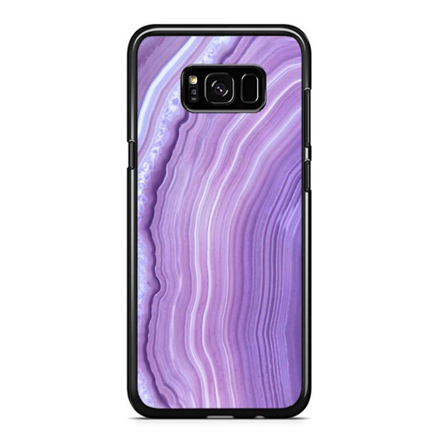 Agate Inspired Abstract Purple Samsung Galaxy S8 / S8 Plus / Note 8 Case Cover