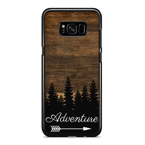 Adventure Wood Hiking Camping Travel Arrow Quote Nature Outdoors Samsung Galaxy S8 / S8 Plus / Note 8 Case Cover