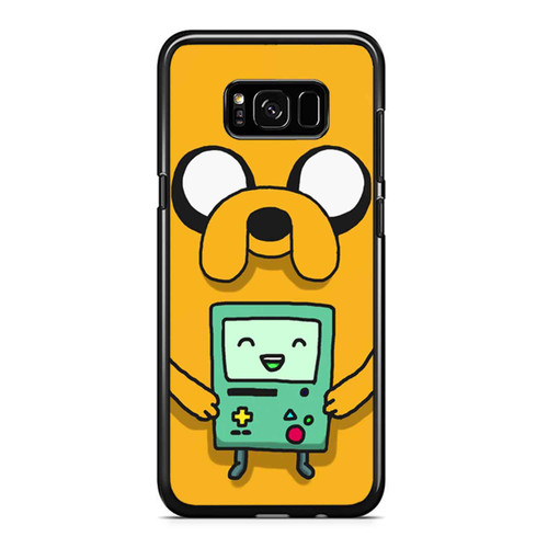 Adventure Time Beemo Blue Bmo Cartoon Cute Samsung Galaxy S8 / S8 Plus / Note 8 Case Cover