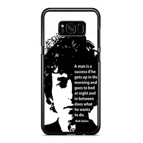 A Man Is A Success If The Gets Up In The Morning Samsung Galaxy S8 / S8 Plus / Note 8 Case Cover