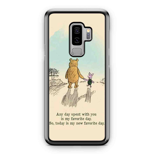 The Winnie Pooh Venice Bear Samsung Galaxy S9 / S9 Plus Case Cover