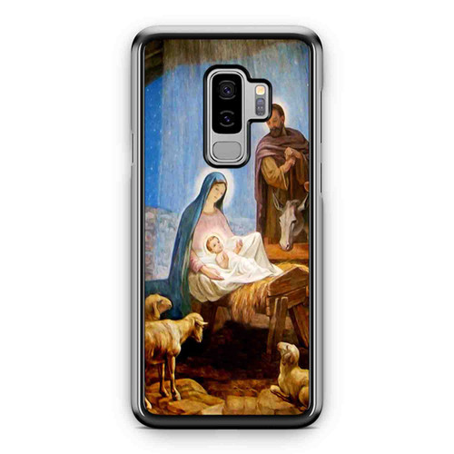 The Nativity Of Jesus Painting Art 1 Samsung Galaxy S9 / S9 Plus Case Cover