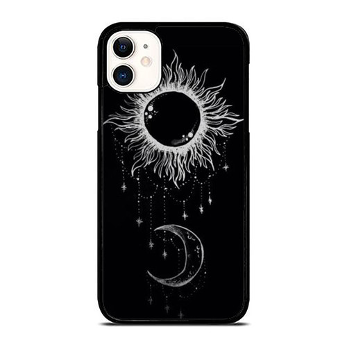 Cute Sun Moon Black White Jewelery iPhone 11 / 11 Pro / 11 Pro Max Case Cover