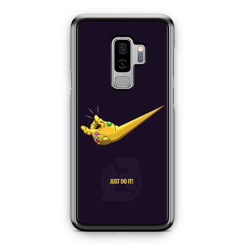 The Avengers Infinity War Just Do It Thanos Gloves Funny Parody Samsung Galaxy S9 / S9 Plus Case Cover