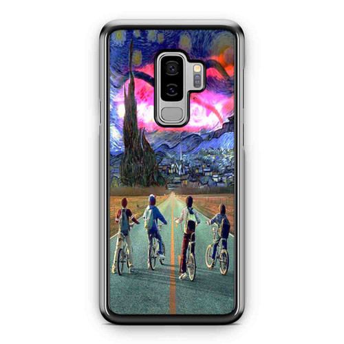 Starry Night Stranger Things Crossover Samsung Galaxy S9 / S9 Plus Case Cover