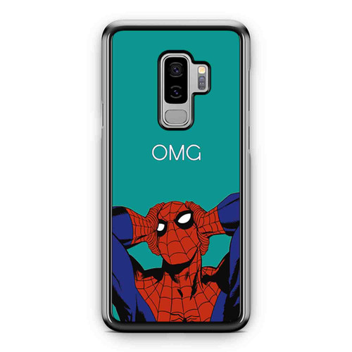 Spider Man Marvel Omg Funny Samsung Galaxy S9 / S9 Plus Case Cover