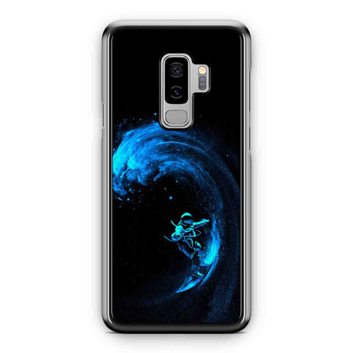 Space Surfing Blue Samsung Galaxy S9 / S9 Plus Case Cover
