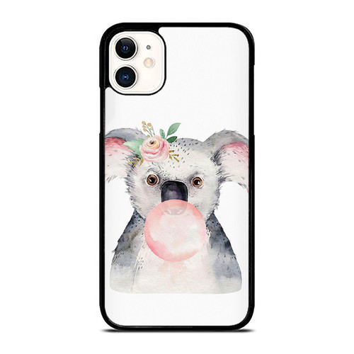 Cool Koala With Flower And Chewing Gum iPhone 11 / 11 Pro / 11 Pro Max Case Cover Cool Koala With Flower And Chewing Gum iPhone 11 / 11 Pro / 11 Pro Max Case Cover